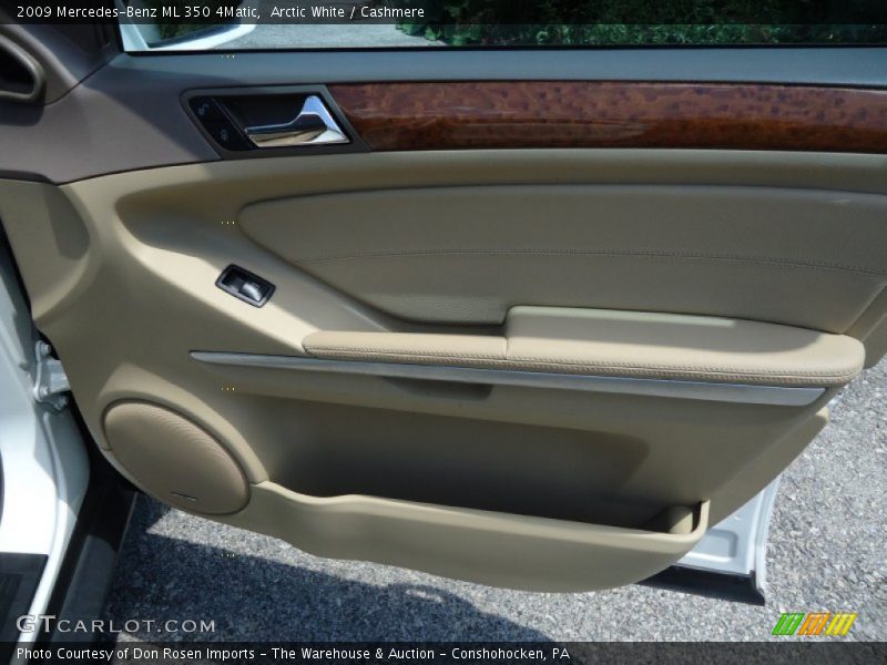 Arctic White / Cashmere 2009 Mercedes-Benz ML 350 4Matic