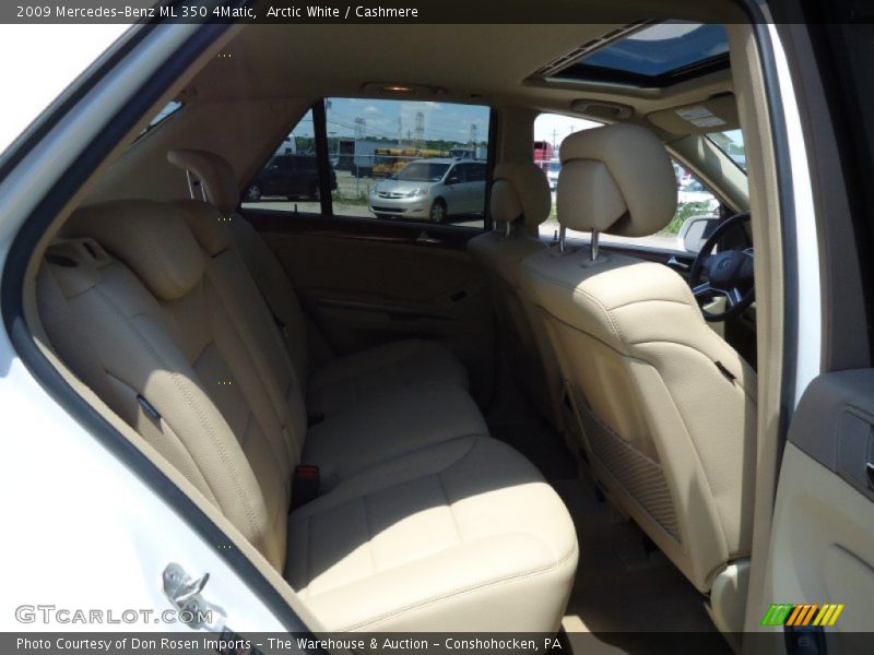 Arctic White / Cashmere 2009 Mercedes-Benz ML 350 4Matic