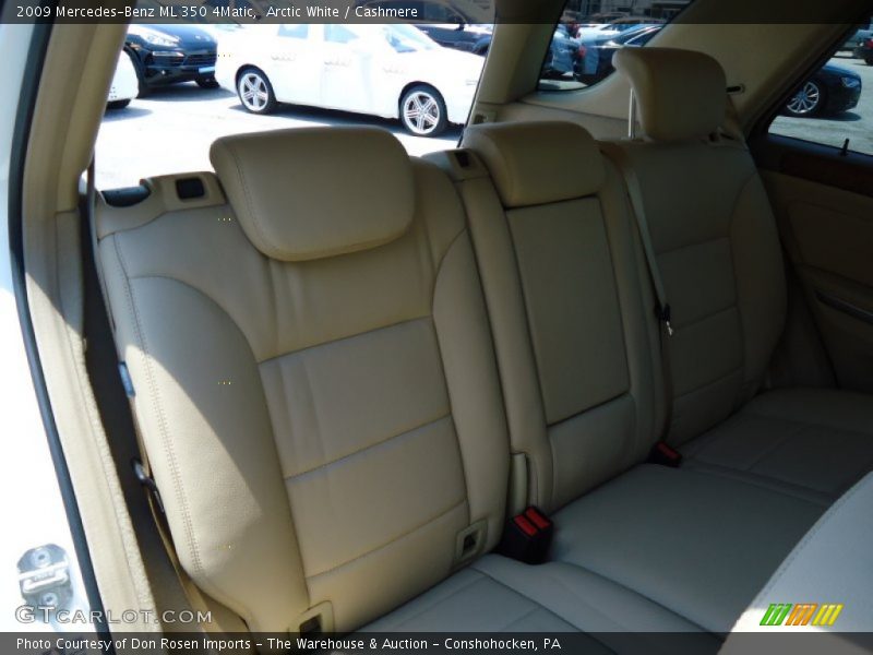 Arctic White / Cashmere 2009 Mercedes-Benz ML 350 4Matic