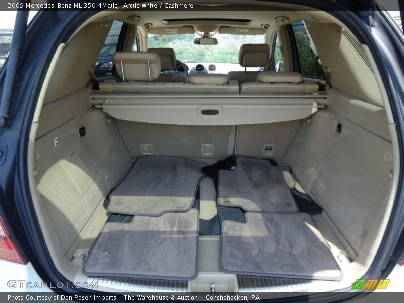 Arctic White / Cashmere 2009 Mercedes-Benz ML 350 4Matic