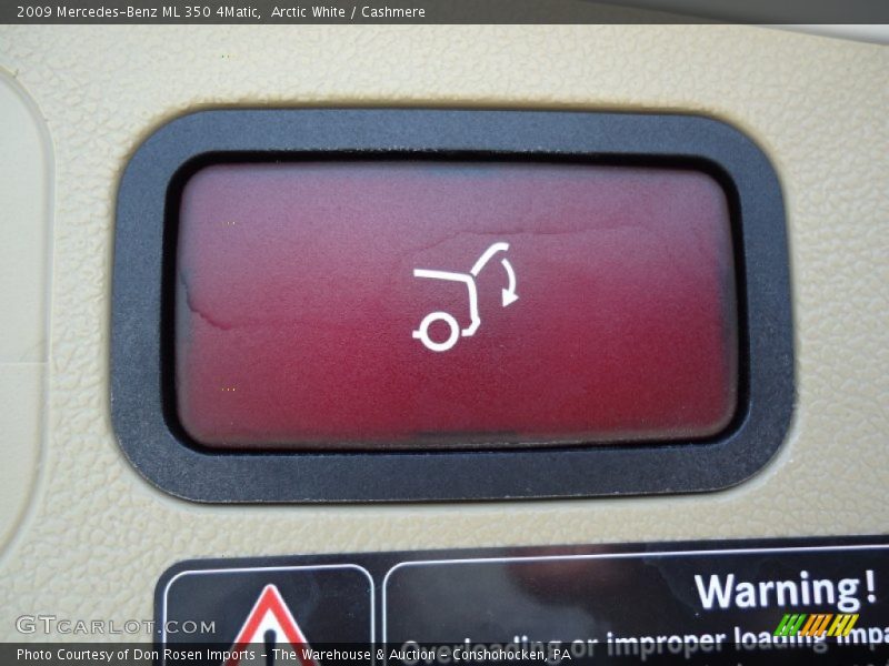 Arctic White / Cashmere 2009 Mercedes-Benz ML 350 4Matic