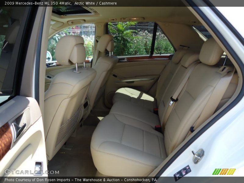 Arctic White / Cashmere 2009 Mercedes-Benz ML 350 4Matic