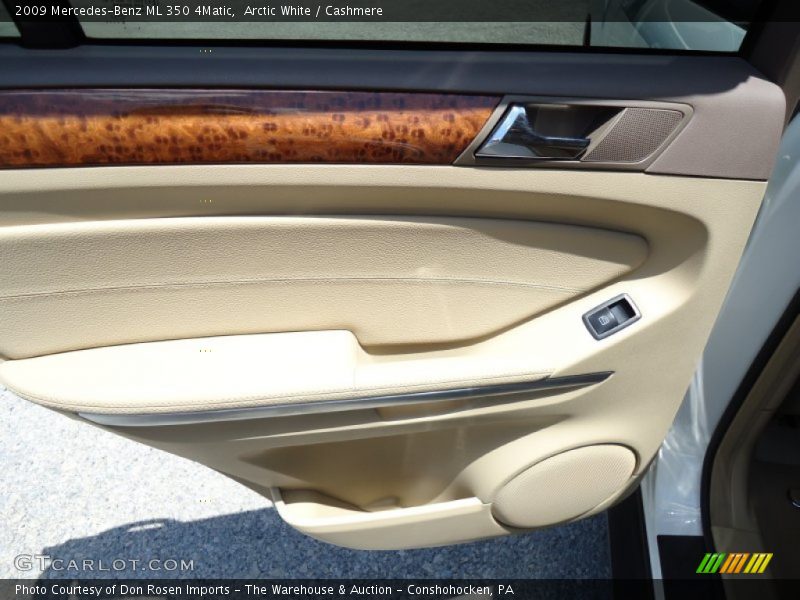 Arctic White / Cashmere 2009 Mercedes-Benz ML 350 4Matic