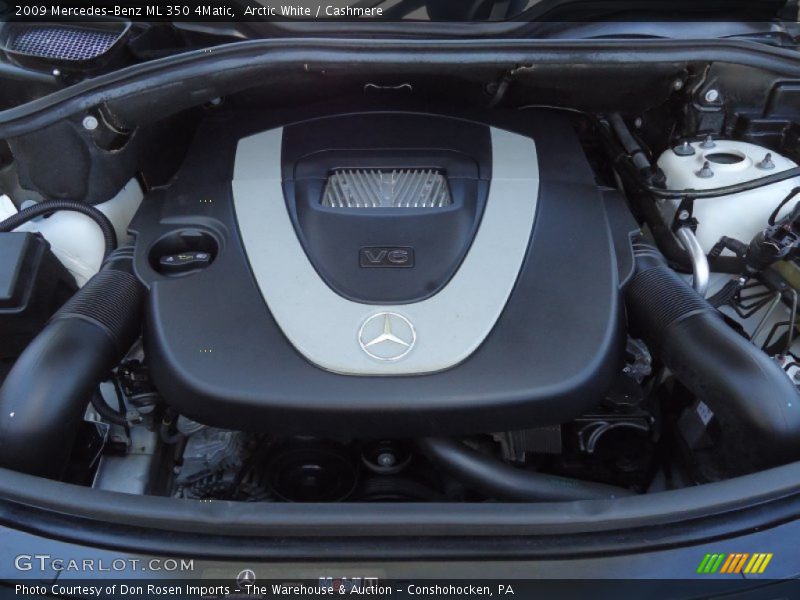 Arctic White / Cashmere 2009 Mercedes-Benz ML 350 4Matic