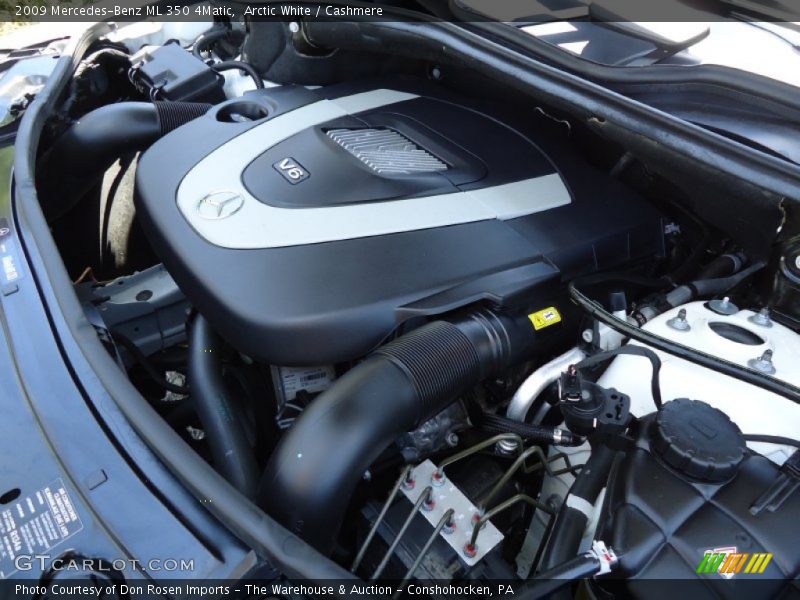 Arctic White / Cashmere 2009 Mercedes-Benz ML 350 4Matic