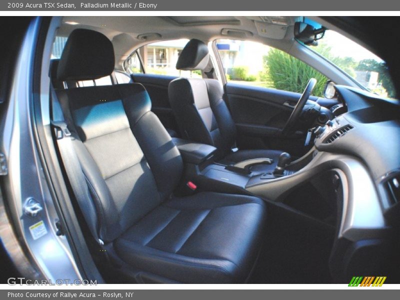 Palladium Metallic / Ebony 2009 Acura TSX Sedan