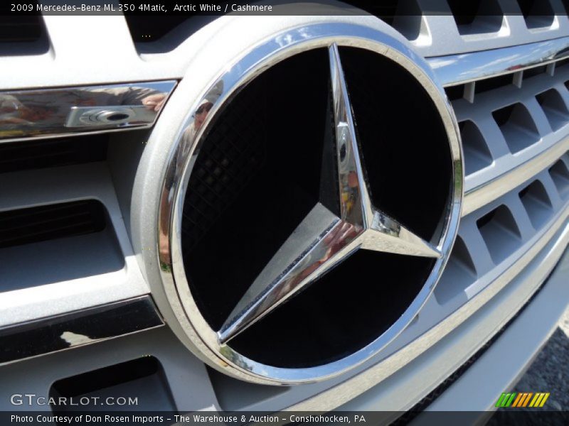 Arctic White / Cashmere 2009 Mercedes-Benz ML 350 4Matic