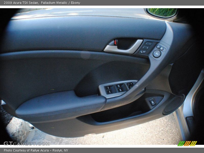 Palladium Metallic / Ebony 2009 Acura TSX Sedan