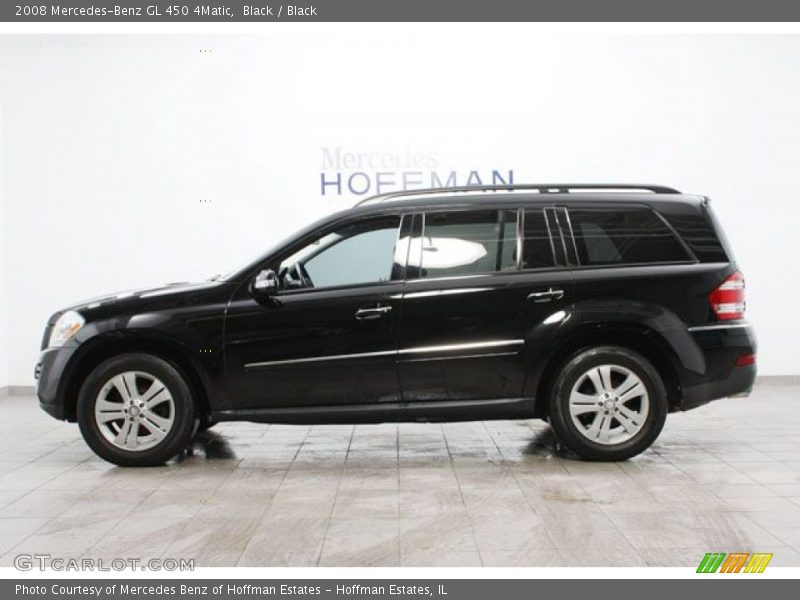 Black / Black 2008 Mercedes-Benz GL 450 4Matic