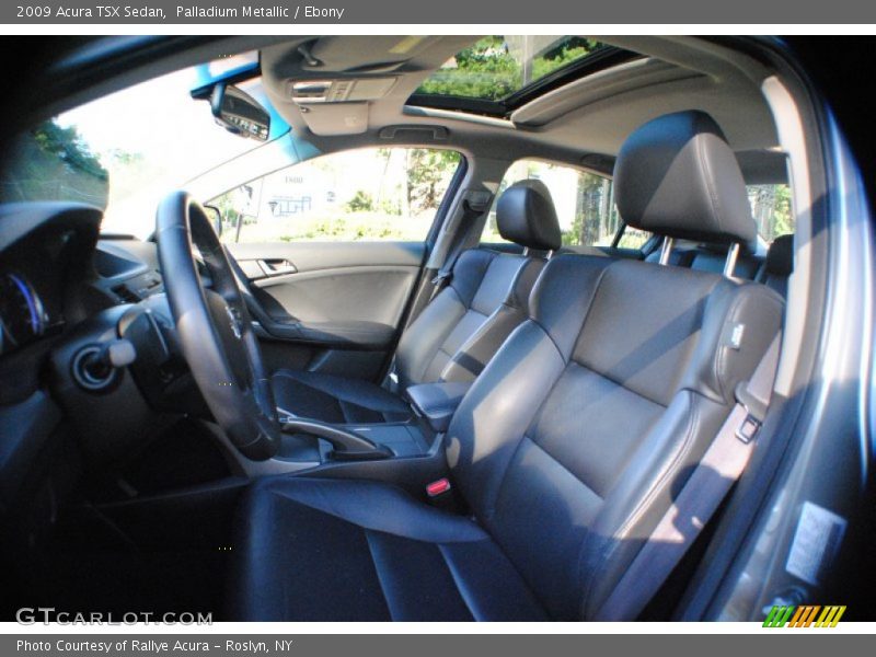 Palladium Metallic / Ebony 2009 Acura TSX Sedan