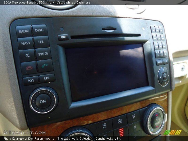 Arctic White / Cashmere 2009 Mercedes-Benz ML 350 4Matic