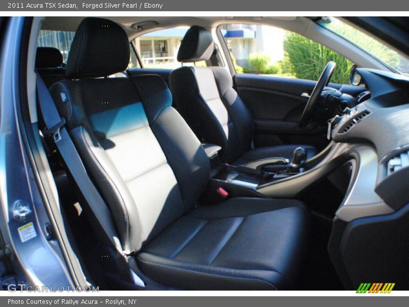Forged Silver Pearl / Ebony 2011 Acura TSX Sedan