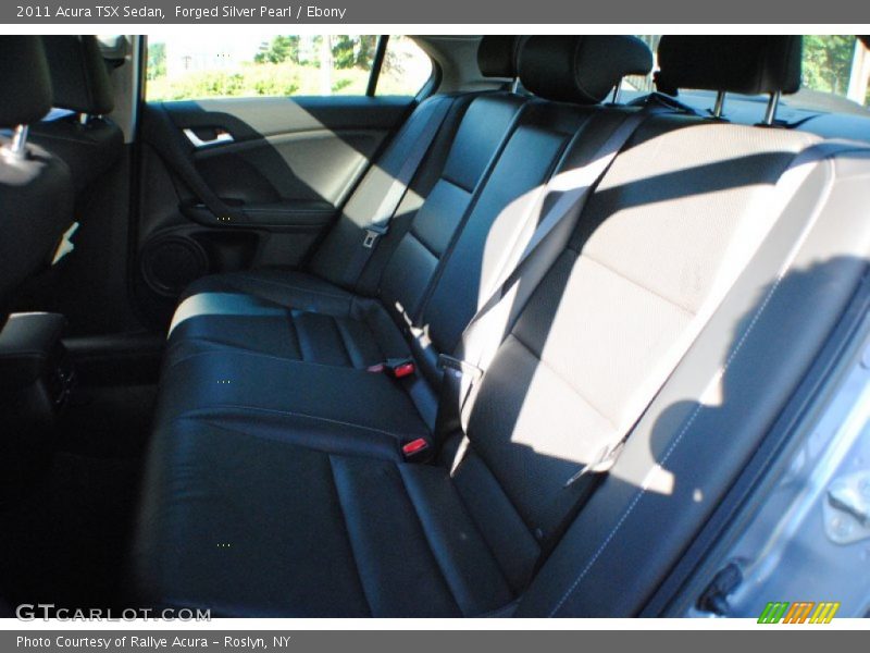 Forged Silver Pearl / Ebony 2011 Acura TSX Sedan