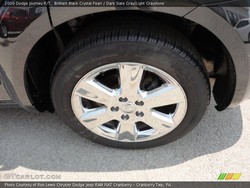 Brilliant Black Crystal Pearl / Dark Slate Gray/Light Graystone 2009 Dodge Journey R/T