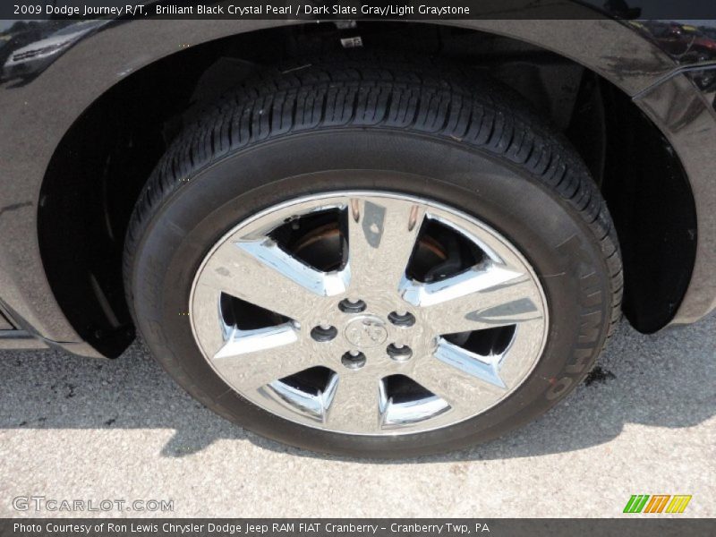 Brilliant Black Crystal Pearl / Dark Slate Gray/Light Graystone 2009 Dodge Journey R/T