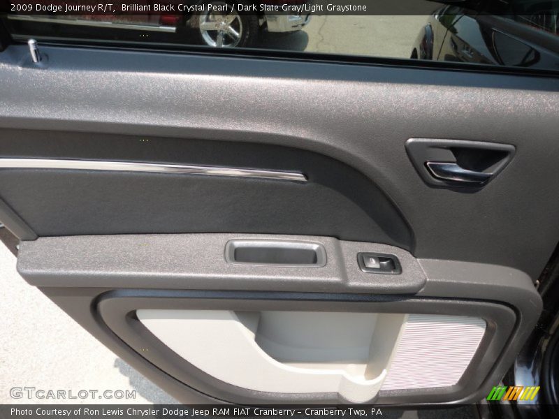 Brilliant Black Crystal Pearl / Dark Slate Gray/Light Graystone 2009 Dodge Journey R/T