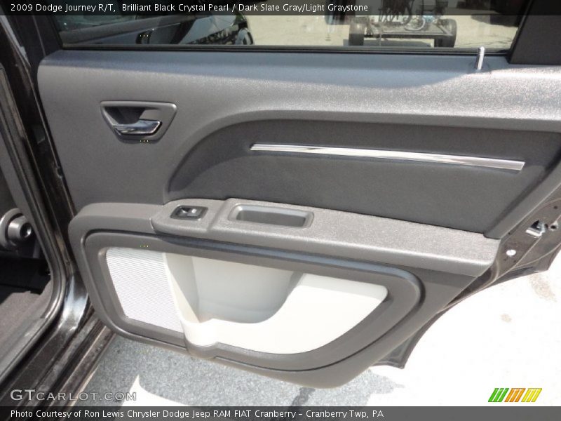 Brilliant Black Crystal Pearl / Dark Slate Gray/Light Graystone 2009 Dodge Journey R/T