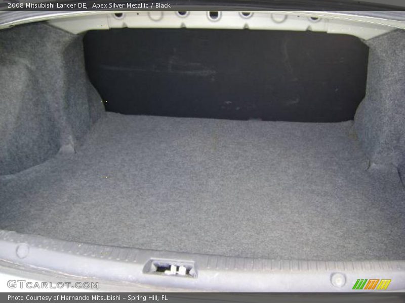 Apex Silver Metallic / Black 2008 Mitsubishi Lancer DE