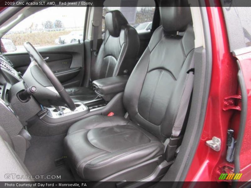 Red Jewel / Ebony 2009 GMC Acadia SLT AWD