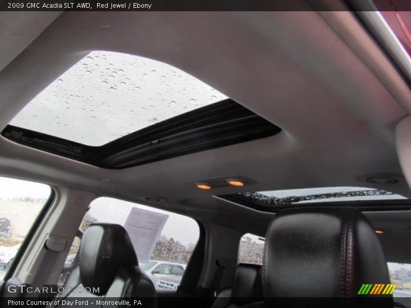 Red Jewel / Ebony 2009 GMC Acadia SLT AWD