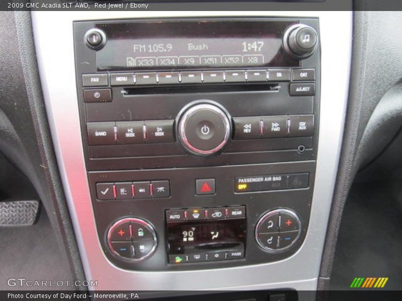 Red Jewel / Ebony 2009 GMC Acadia SLT AWD