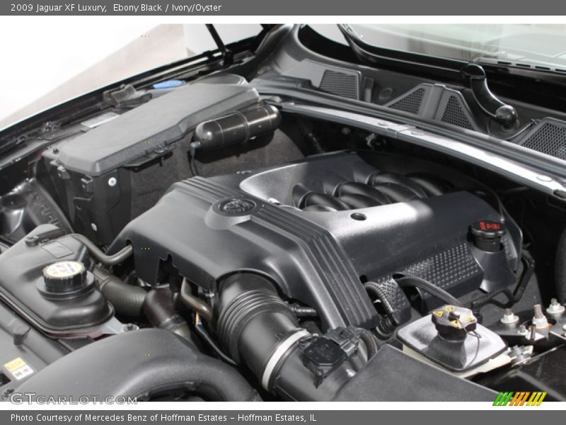 Ebony Black / Ivory/Oyster 2009 Jaguar XF Luxury