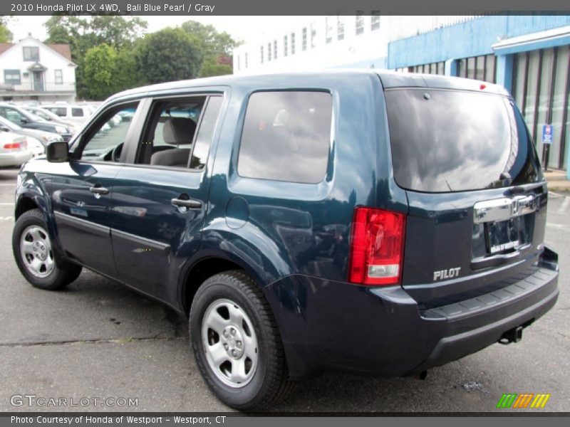 Bali Blue Pearl / Gray 2010 Honda Pilot LX 4WD