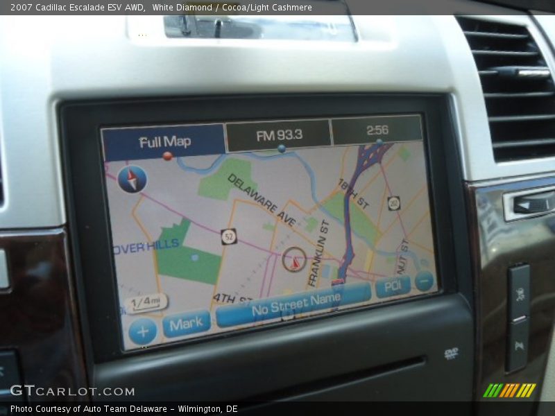 White Diamond / Cocoa/Light Cashmere 2007 Cadillac Escalade ESV AWD