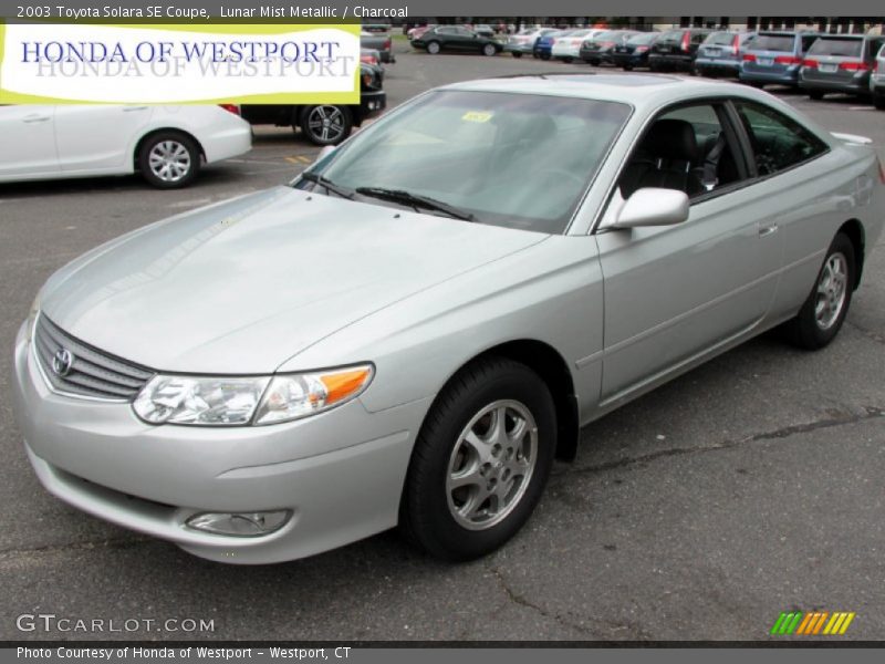 Lunar Mist Metallic / Charcoal 2003 Toyota Solara SE Coupe
