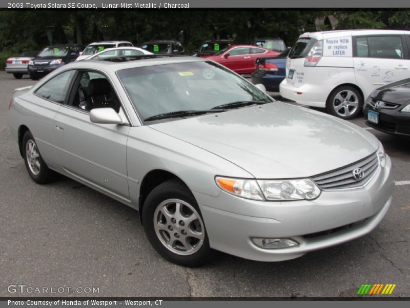 Lunar Mist Metallic / Charcoal 2003 Toyota Solara SE Coupe