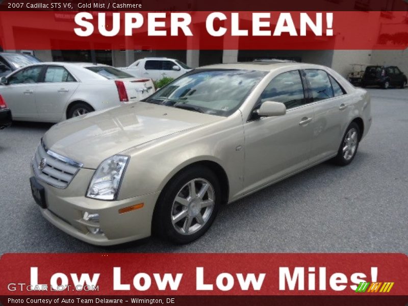 Gold Mist / Cashmere 2007 Cadillac STS V6