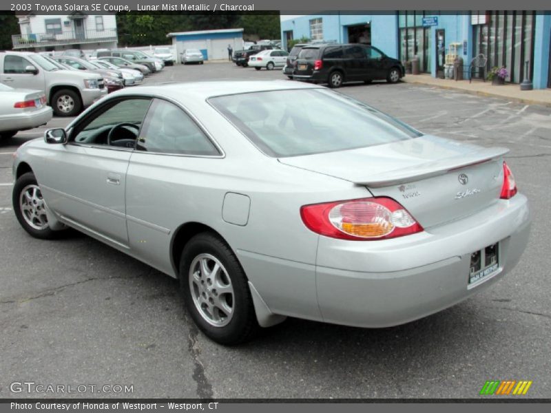 Lunar Mist Metallic / Charcoal 2003 Toyota Solara SE Coupe