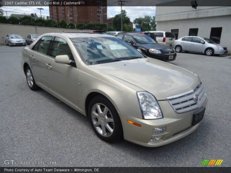 Gold Mist / Cashmere 2007 Cadillac STS V6