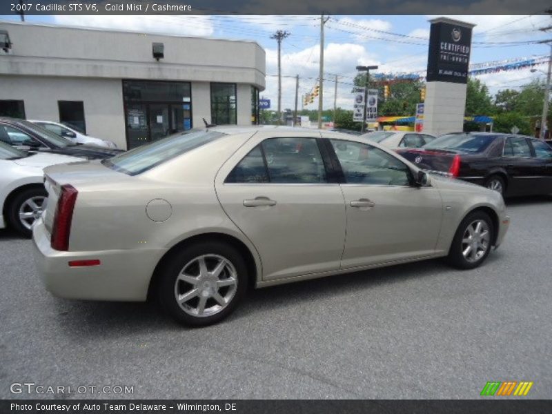 Gold Mist / Cashmere 2007 Cadillac STS V6