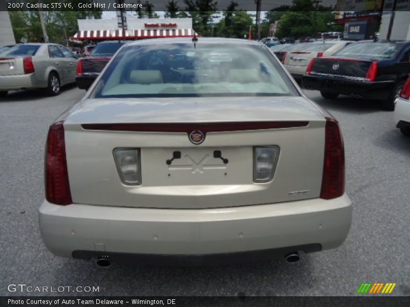 Gold Mist / Cashmere 2007 Cadillac STS V6