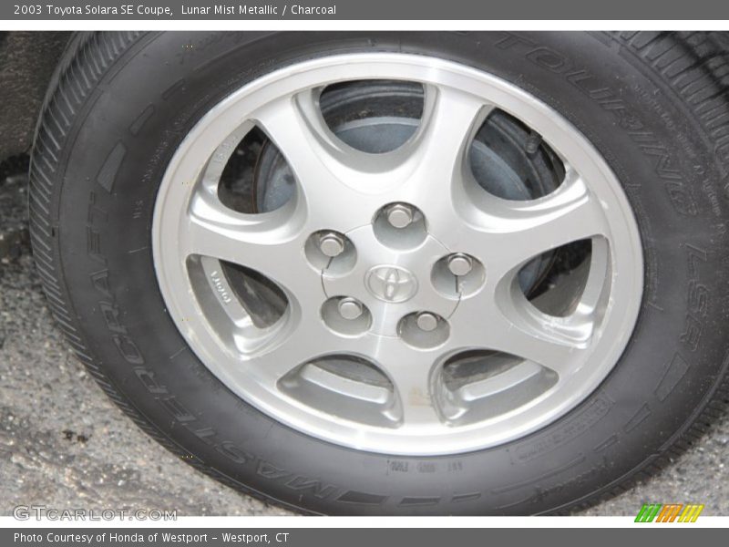 Lunar Mist Metallic / Charcoal 2003 Toyota Solara SE Coupe