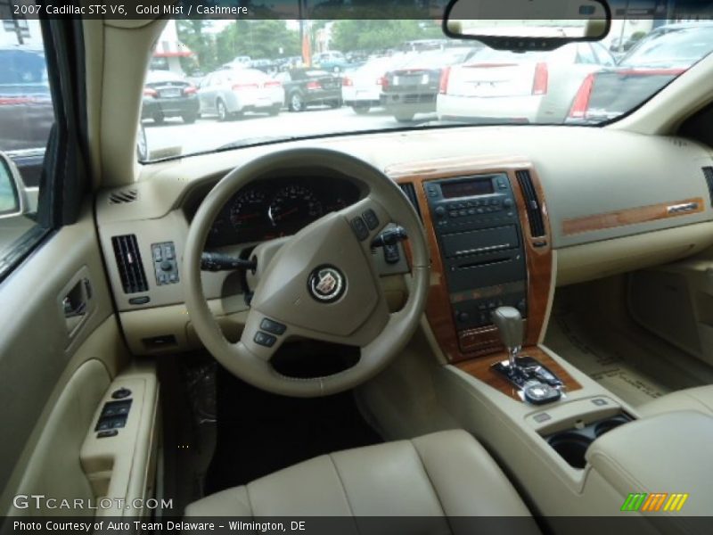 Gold Mist / Cashmere 2007 Cadillac STS V6