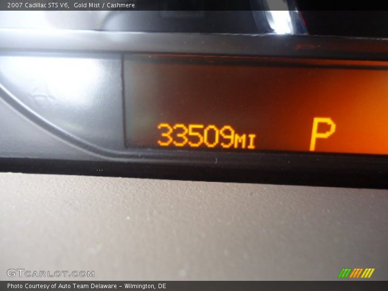 Gold Mist / Cashmere 2007 Cadillac STS V6