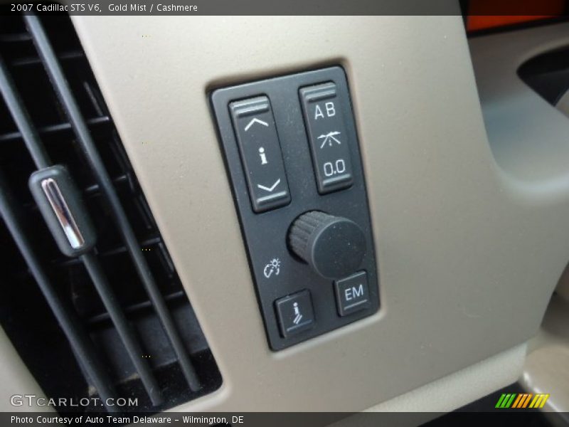Gold Mist / Cashmere 2007 Cadillac STS V6