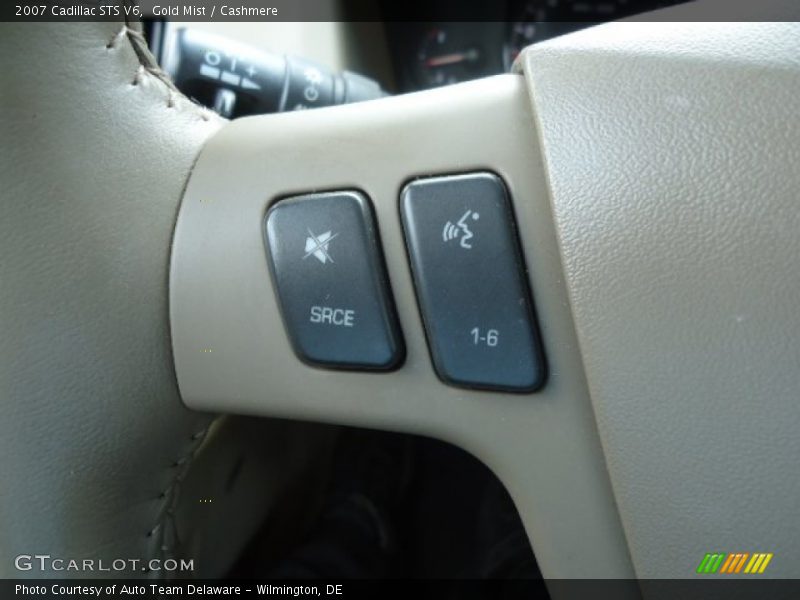 Gold Mist / Cashmere 2007 Cadillac STS V6