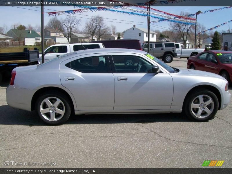 Bright Silver Metallic / Dark Slate Gray 2008 Dodge Charger SXT AWD