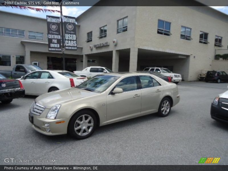 Gold Mist / Cashmere 2007 Cadillac STS V6