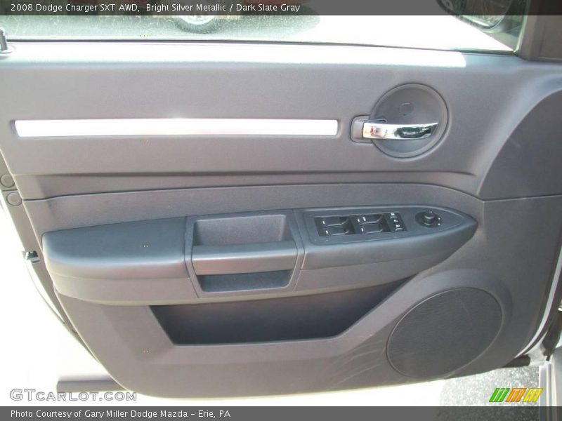 Bright Silver Metallic / Dark Slate Gray 2008 Dodge Charger SXT AWD