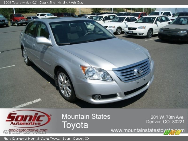 Classic Silver Metallic / Ash Gray 2008 Toyota Avalon XLS