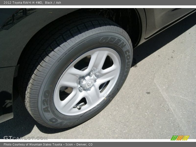 Black / Ash 2012 Toyota RAV4 I4 4WD