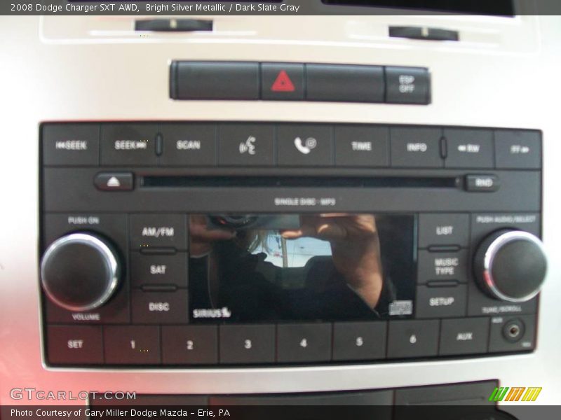 Bright Silver Metallic / Dark Slate Gray 2008 Dodge Charger SXT AWD