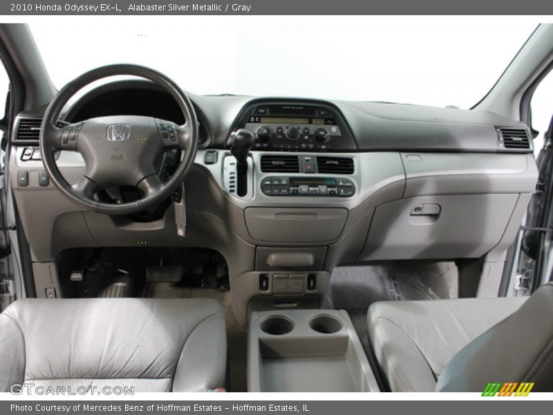 Alabaster Silver Metallic / Gray 2010 Honda Odyssey EX-L