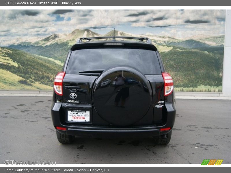 Black / Ash 2012 Toyota RAV4 Limited 4WD