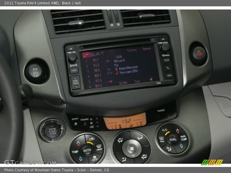 Black / Ash 2012 Toyota RAV4 Limited 4WD