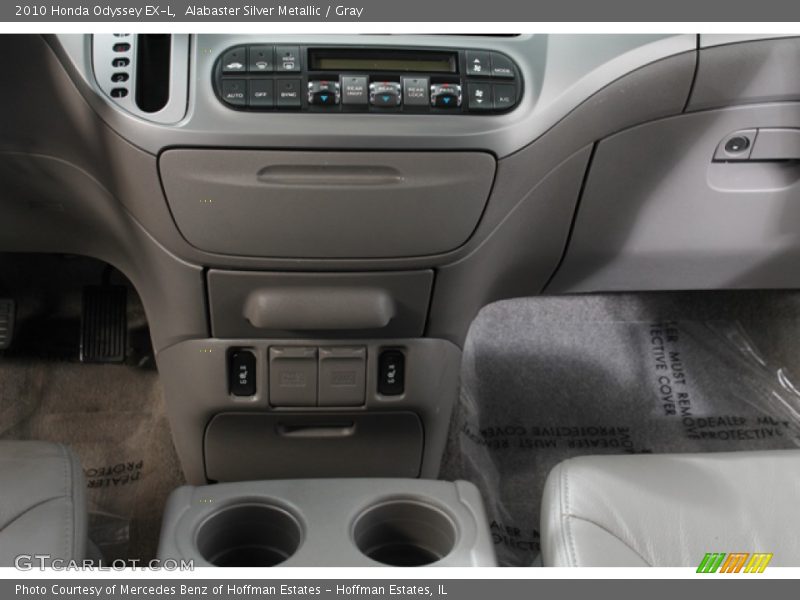 Alabaster Silver Metallic / Gray 2010 Honda Odyssey EX-L